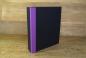 Preview: black folder with purple edges